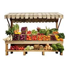 Овощной прилавок